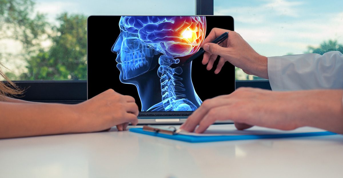 medical-professionals-looking-at-digital-head-and-skull-illustration